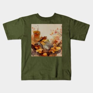 Autumn Leaves Kids T-Shirt